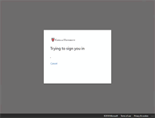 Tablet Screenshot of mail.capella.edu