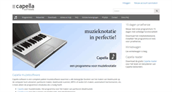 Desktop Screenshot of capella.nl